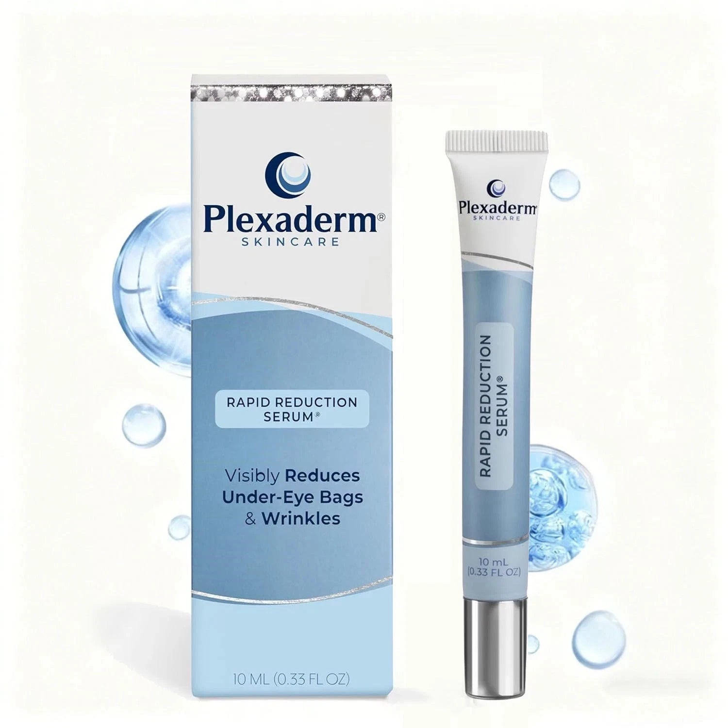 Plexaderm Rapid Reduction Serum - Visibly Reduces Under-Eye Bags and Wrinkles
