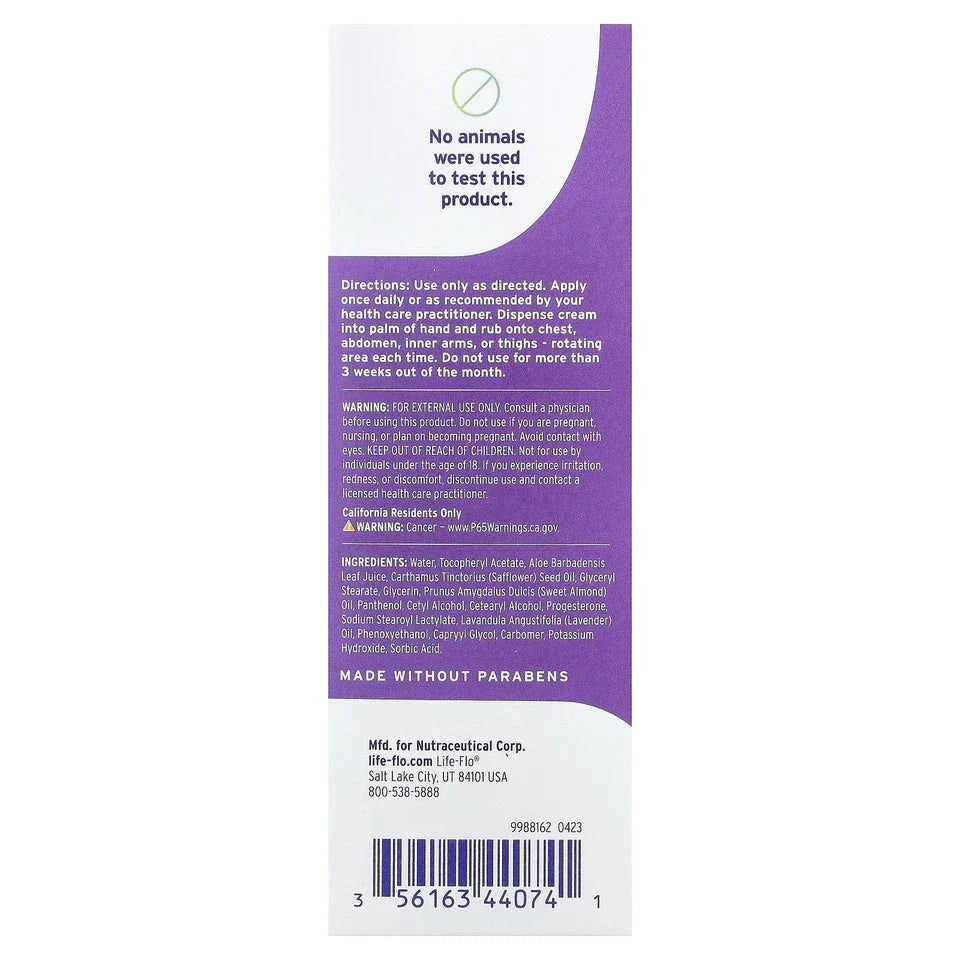 Pro-Gest®, Balancing Cream with Lavender, 4 oz (112 g)